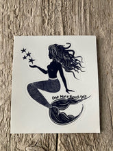 Load image into Gallery viewer, One More Beach Day *Mermaid Navy &amp; White
